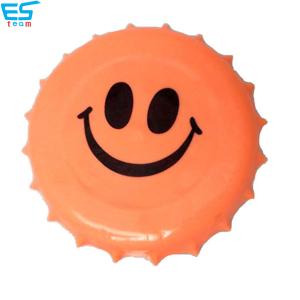 TPR bottle cap shape frisbee