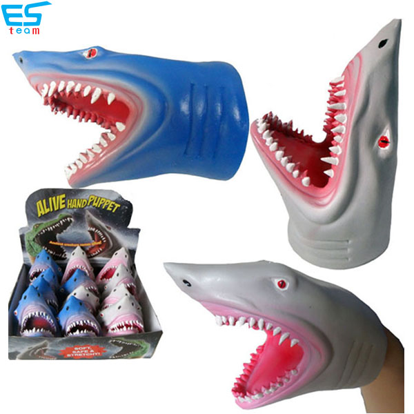 shark hand puppet