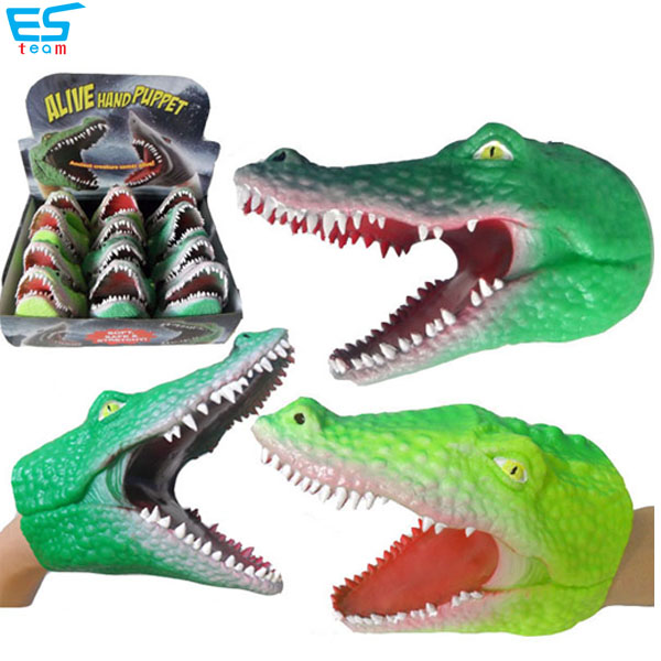 crocodile hand puppet