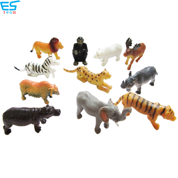 2.5inch TPR wild animal figurine