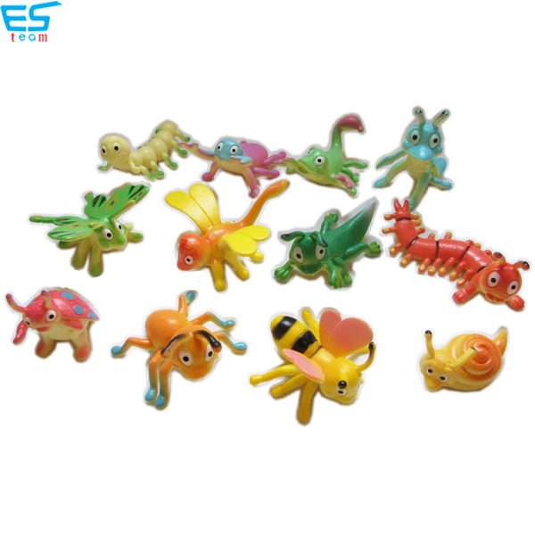 2inch-3inch funny cartoon insect figurines