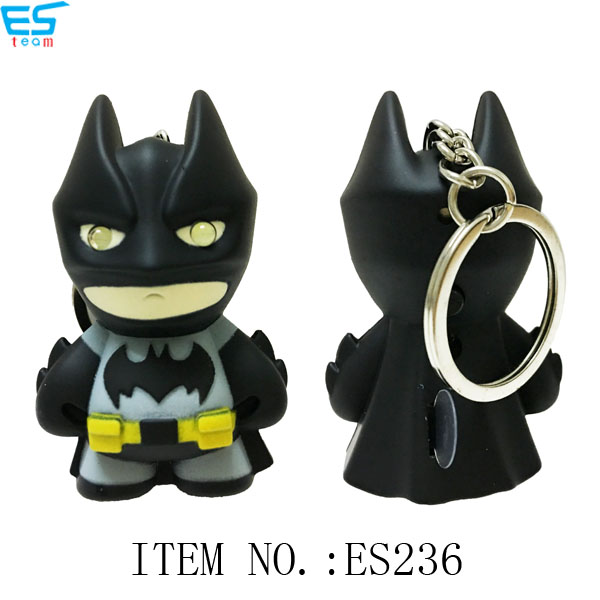 Batman LED keychain with sound