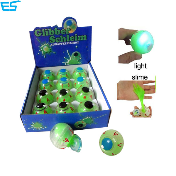 bouncing light up slime eyeball