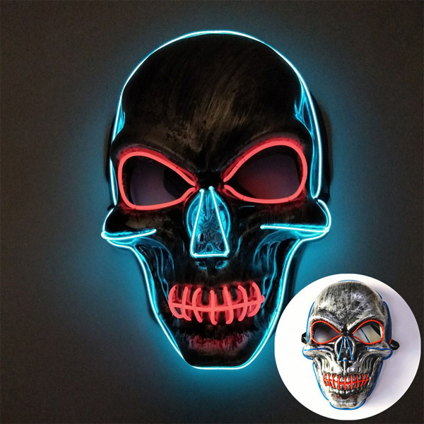 EL skull mask