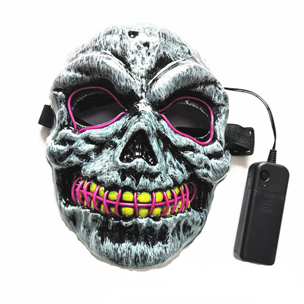 EL skull mask