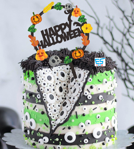 halloween cake pick