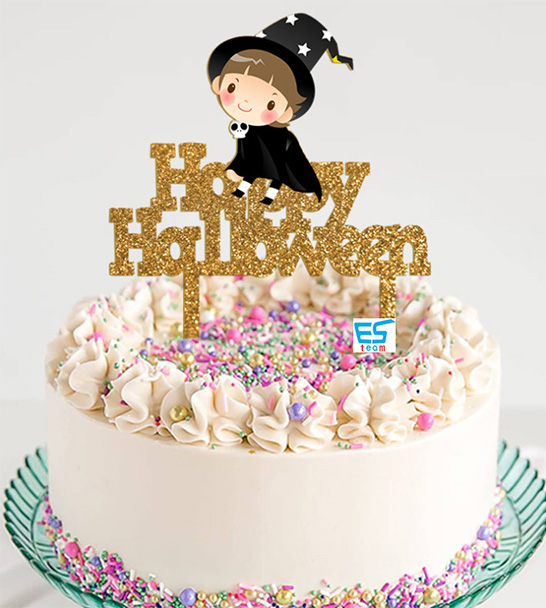 halloween cake topper