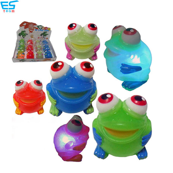 light up standing frog