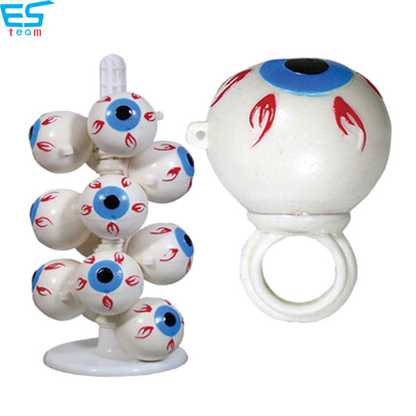 halloween light up eyeball finger ring